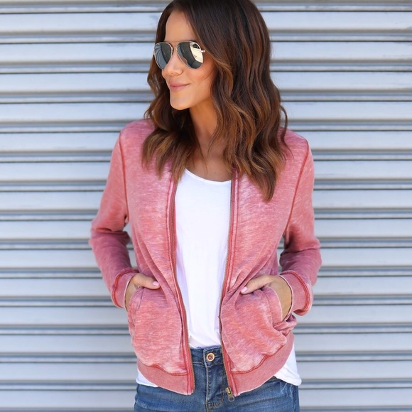 Gray Bomber Jacket - Picture 2 of 5